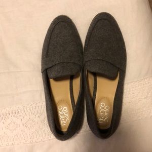 Franco Sarto felt flats